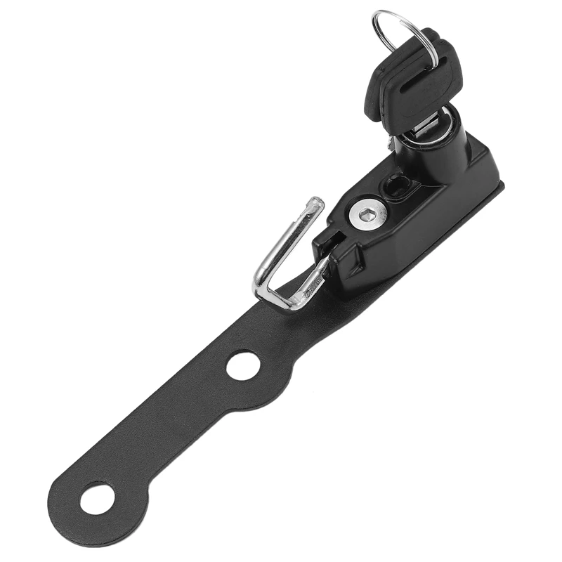 Замок для мотоциклетного шлема с крючком боковой Противоугонный сплав 2 ключами