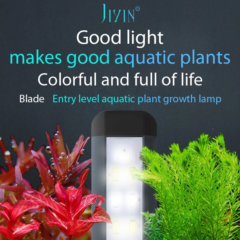 

Ультратонкая светодиодная лампа для роста водных растений, 26/36/46 см