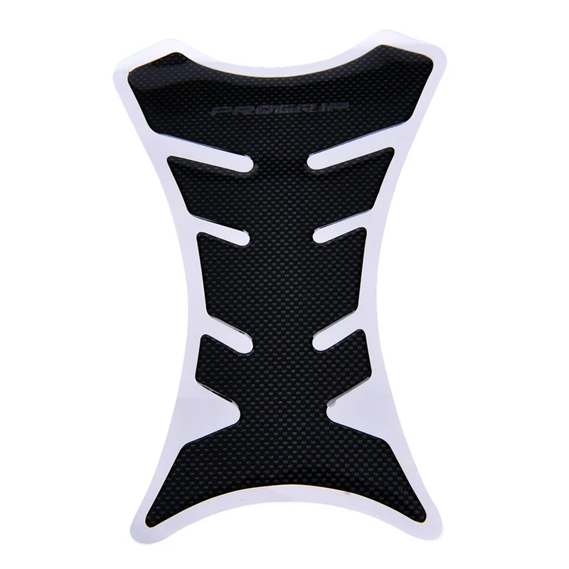 

1Pcs Universal Fishbone Carbon Fiber Tank Pad Tankpad Protector Sticker Motorcycle black color
