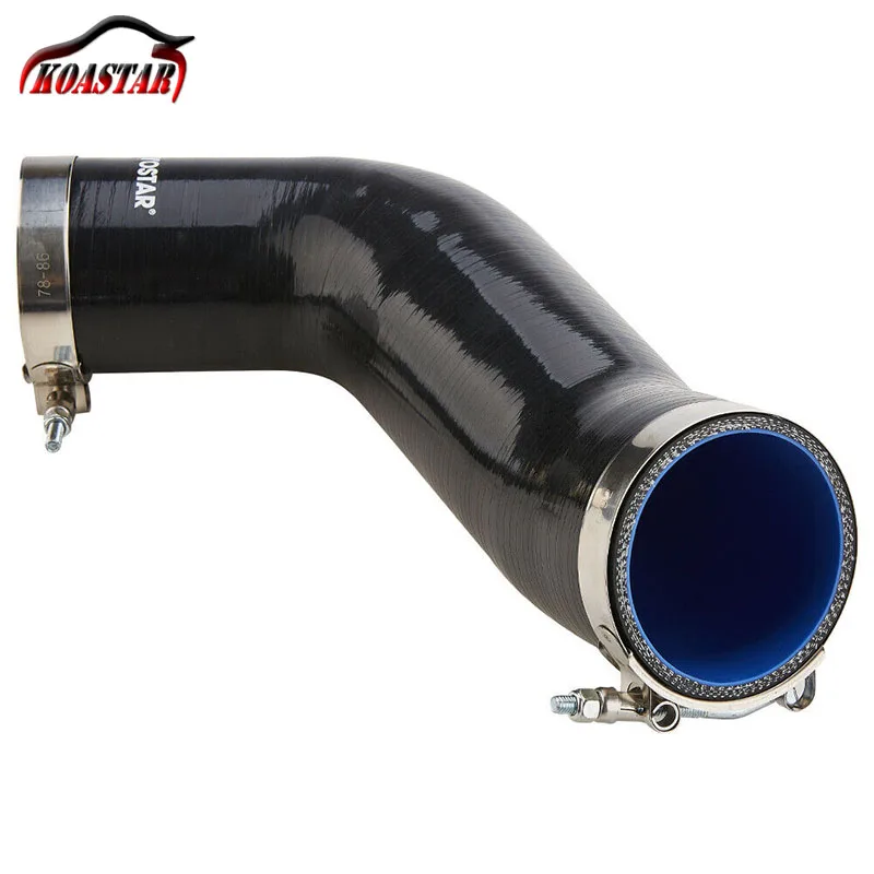 Силиконовая турбо впускная налокотная труба впускной шланг для VW Golf MK7 GTI R Audi 2015 +