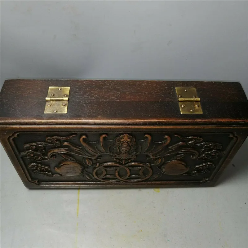 Китайские старые Пекинские товары деревянная резьба старое розовое дерево