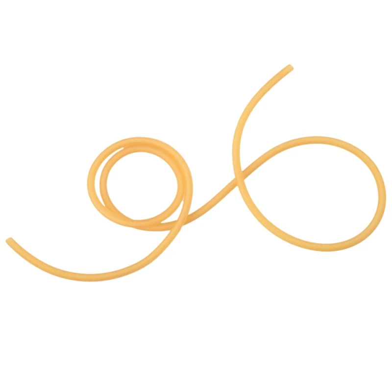 Natural Latex Rubber Band Tube Elastic 2x5mm Yellow | Спорт и развлечения