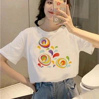 oversized women t shirts graphic 90s girls summer short sleeve casual korean fashion t shirt aesthetic tees harajuku t shirt