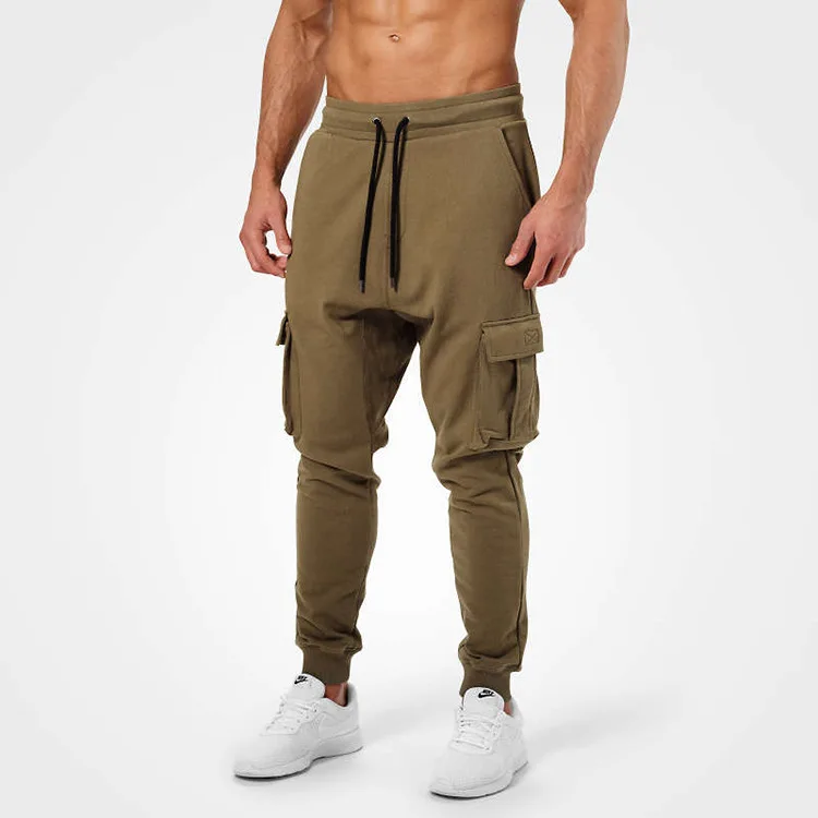 

2020 новые мужские спортивные штаны с боковым карманом для бега, мужские спортивные штаны для тренажерного зала, модные брюки для фитнеса, муж...