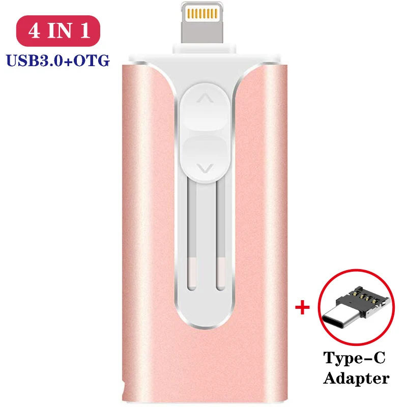 

USB Flash Drive For iPhone 12/X/8/7/7 Plus/6/6s/5/SE/ipad OTG Pen Drive HD Memory Stick 8G 16G 32G 64G 128G Pendrive usb 3.0