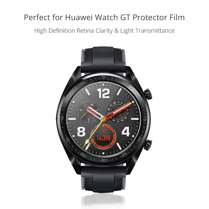 1 шт./2 шт./5 шт. твердость 9H защита экрана от царапин для Huawei Watch GT Защитная пленка