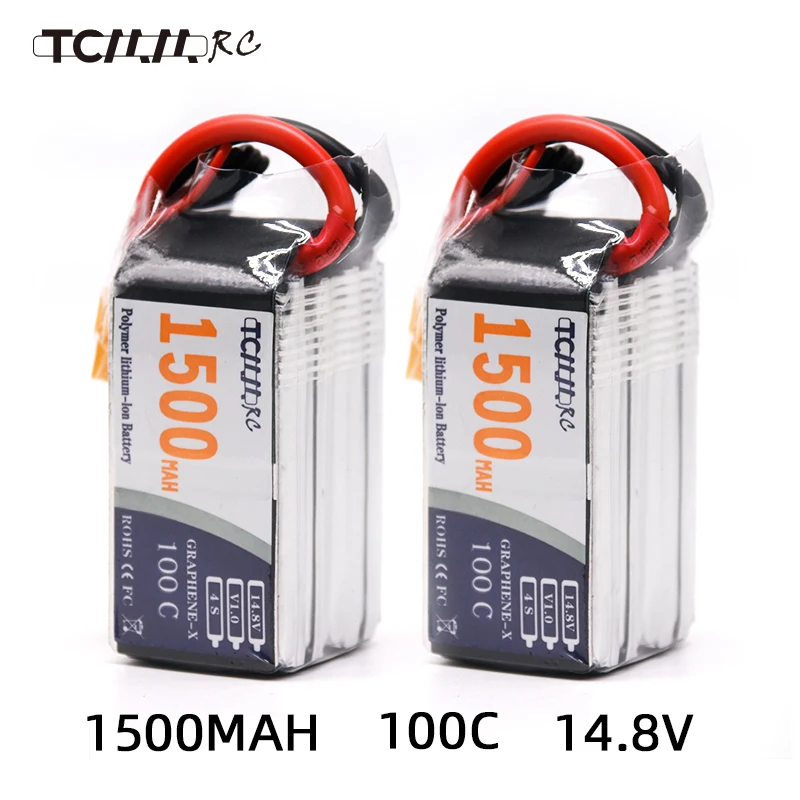 TCMMRC 14 8 V зарядное устройство 1500mAh 4S Lipo 100C пакет lipo с XT60 вилкой для RC автомобиля