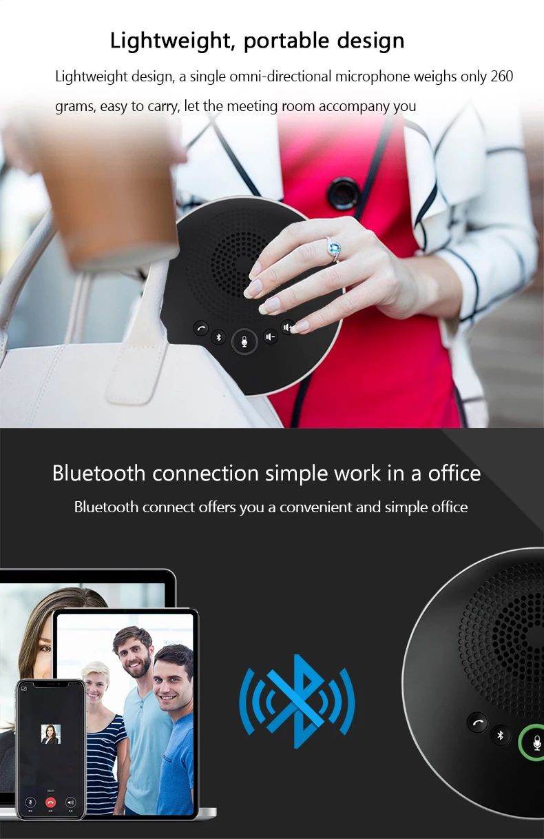 Беспроводной Bluetooth динамик Tongveo A2000B для телефонных звонков|Микрофоны| |
