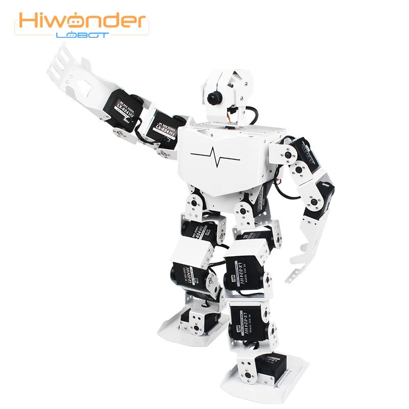 Billig Hiworder Lobot TonyPi Humanoiden Roboter Raspberry Pi 4B/3B +/WIFI Video/Programmierbare OpenCV Smart Vision