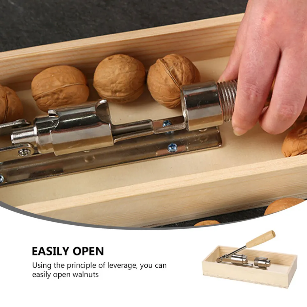 

1Pc Practical Nut Opener Durable Nut Opener Home Nut Opening Tool (Khaki)