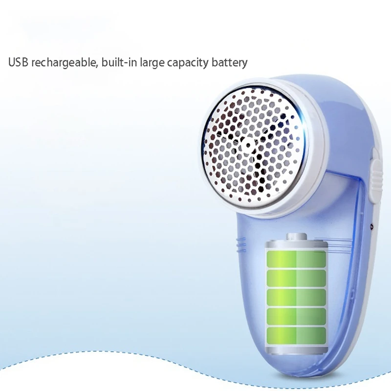 

EAS-Electric Lint Remover & Fabric Shaver,Small USB Home Stainless Portable Fuzz Remover for Fabric, Pet Hair,Clothes