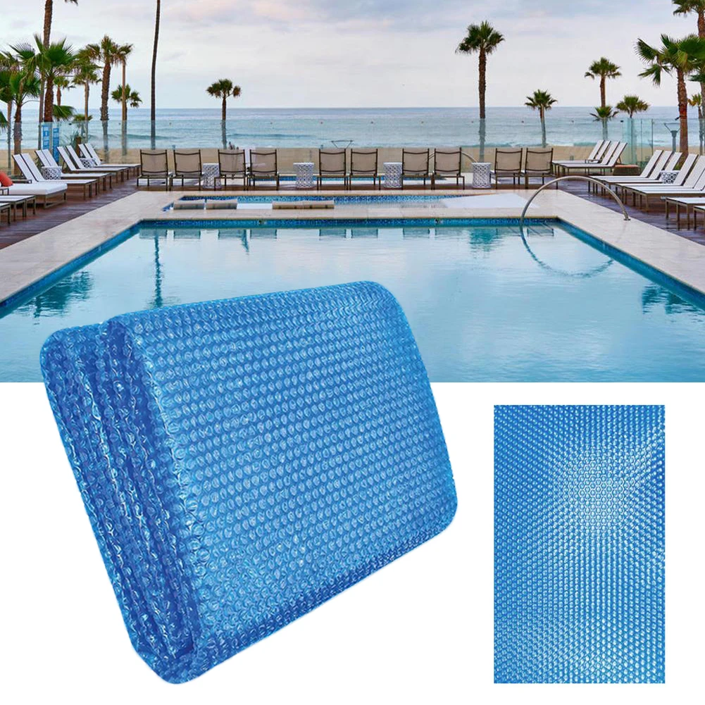 

Pool Solar Tarpaulin Thick Solar Film CoverPool Cover Solar Tarpaulin Swimming Pool Protection Cover Heat Insulation Film