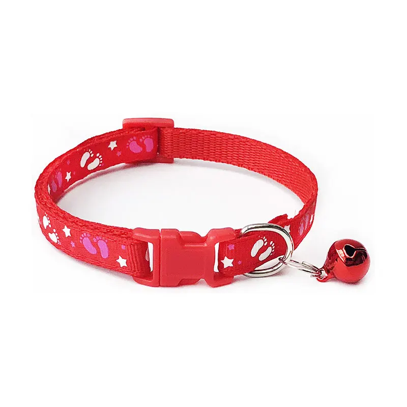 

Pet Neck Strap Pet Neck Ring Cute Cat Dog Collar Adjustment Belt Adjustable Pet Printing Collar Safety Good quality Pet Collar
