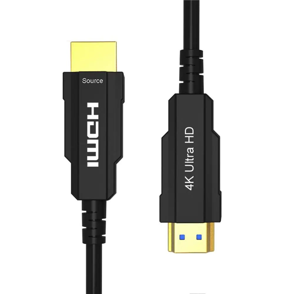

Кабель HDMI 2,0 AOC, 2 м, 5 м, 10 м, 20 м, 50 м, 100 м, 200 м, активное оптоволокно, быстрая передача, Ultra FHD 4K, 2K, 60 Гц