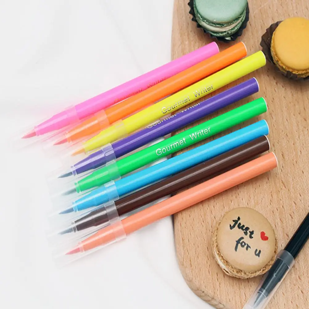 Edible Marker Pen 10 Piece Food Writer Coloring Color | Дом и сад