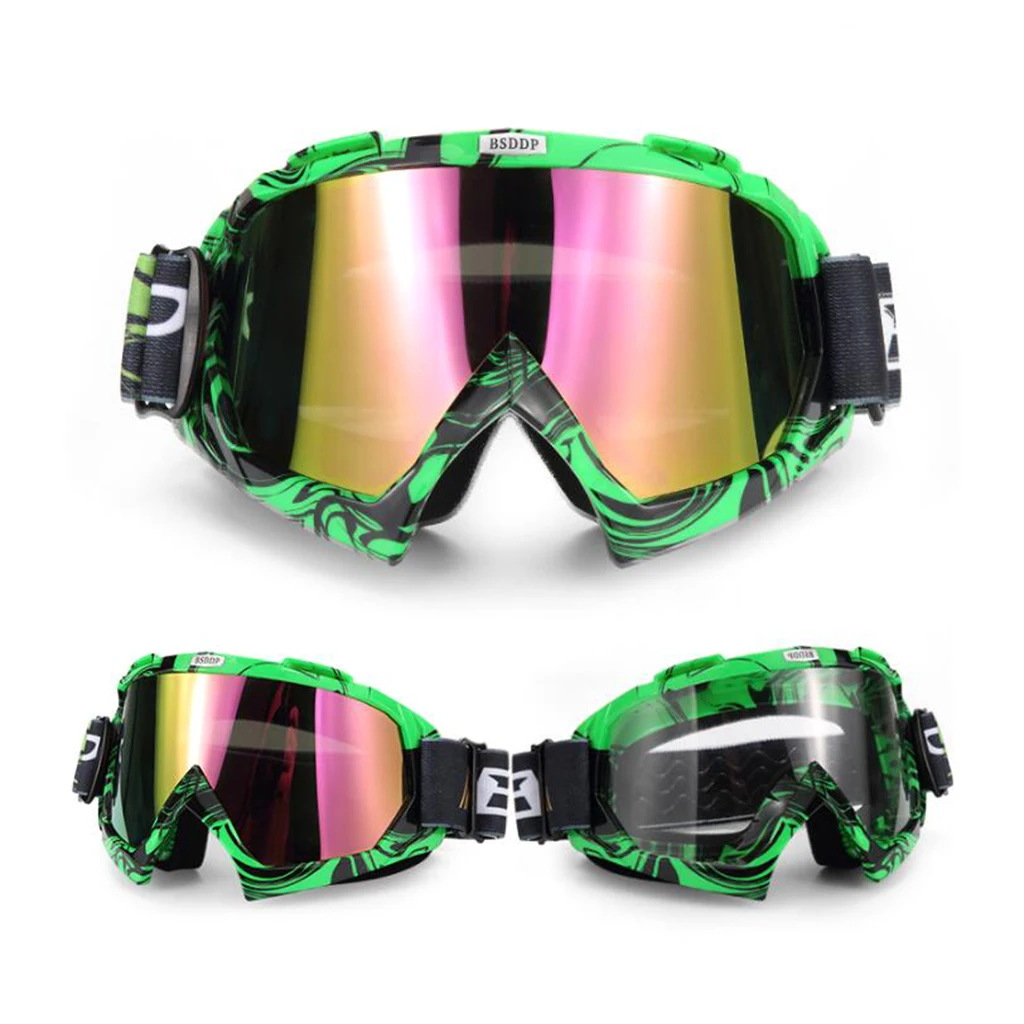 Профессиональные взрослые очки для мотокросса Dirtbike ATV Мотоцикл Gafas УФ Защита