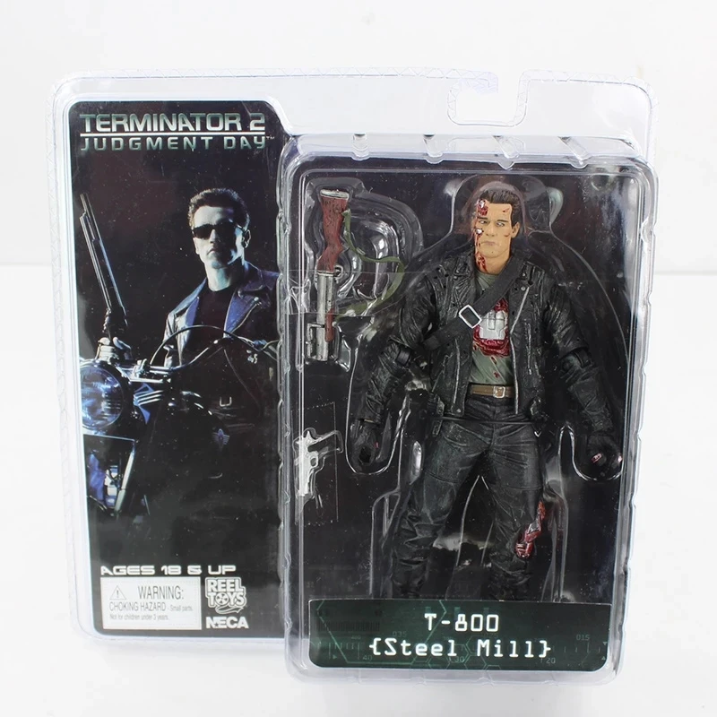 NECA The Terminator T 800 1000 Endoskeleton ПВХ экшн фигурка Коллекционная модель игрушки|Игровые