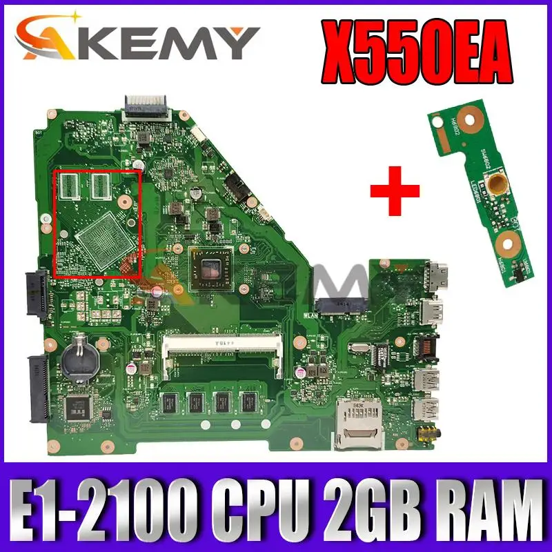Материнская плата для ноутбука Asus X550EP X550EA оригинальная материнская F552EP F552E A552E X552E