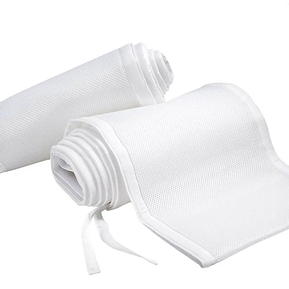 

2Pcs/Set Summer Breathable Baby Crib Bumper Safety Crash Babys Bed Bumpers Newborn Bedding Sets Rails Anti Fall Down Protector