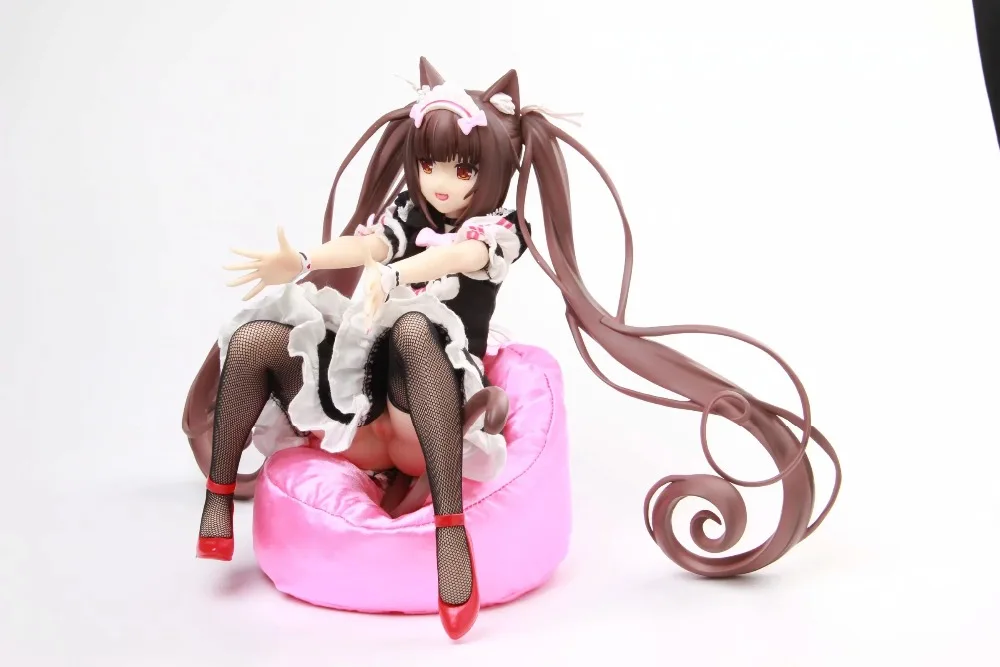 Оригинальные фигурки Nekopara Chocola ваниль ПВХ Кошка девушка сексуальная девушка фигурка японского аниме ПВХ взрослые Фигурки игрушки аниме фигурки
