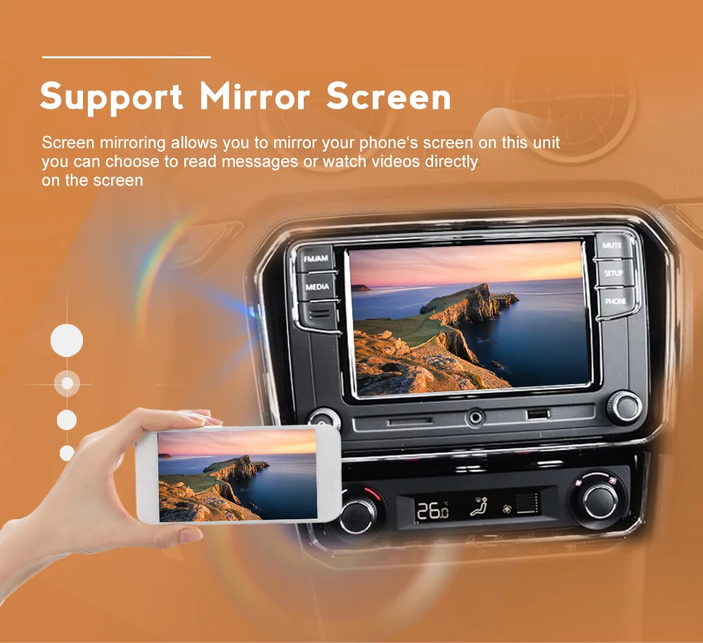 Автомобильный медиаплеер Android 10 четырехъядерный процессор Dvd GPS автомобильный