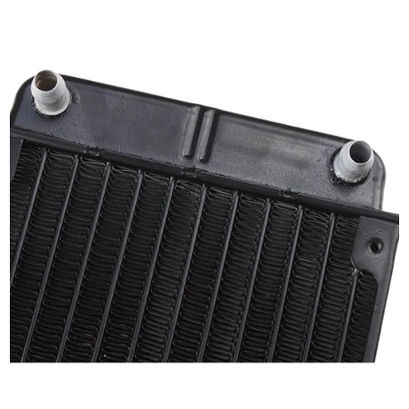 Черный алюминиевый радиатор теплообменника для ПК ЦП СО2 лазерная система