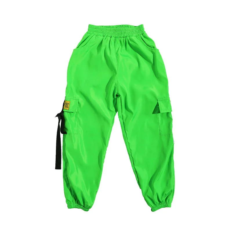 For 6 8 10 12 14 16 Yrs Kids Loose Hoodies Vest Pants Jazz Suit Children Hiphop Dance Clothes Boys Girls Costumes Outfits | Детская