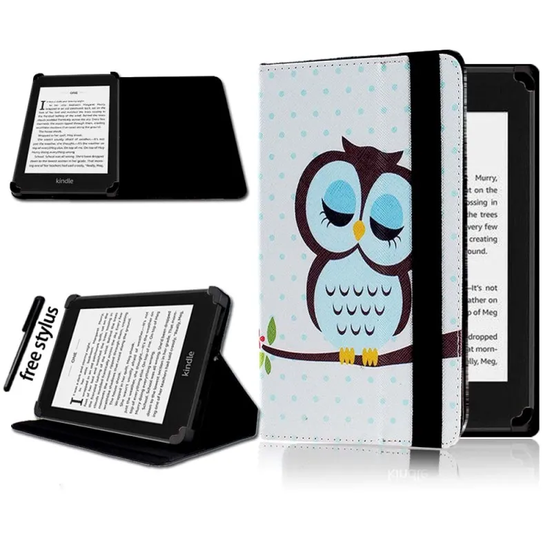 Кожаный чехол подставка для планшета 4/5 // 7/8/9 Paperwhite 1/2/3/4 Fire HD 6 дюймов 4th/5th Gen|Чехлы
