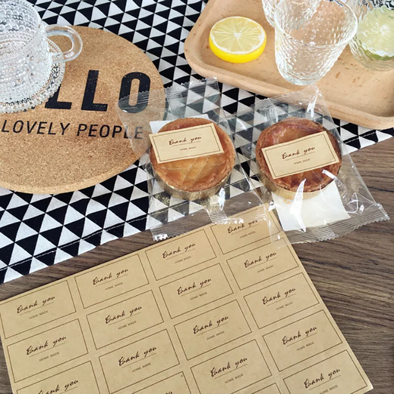 80 шт спасибо ярлык тикеров сделай сам ручная работа подарок торт выпечки