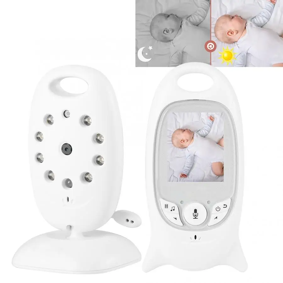 110-240V 2.4G 2in LCD Baby Monitor Camera Night Vision 2-Way Intercom Security | Безопасность и защита