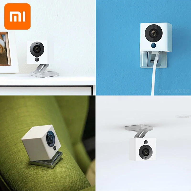 Xiaomi smart cctv Xiaofang цифровой зум смарт-камера IP 110 градусов F2.0 8X1080 P wifi беспроводной контроль камера ночного видения