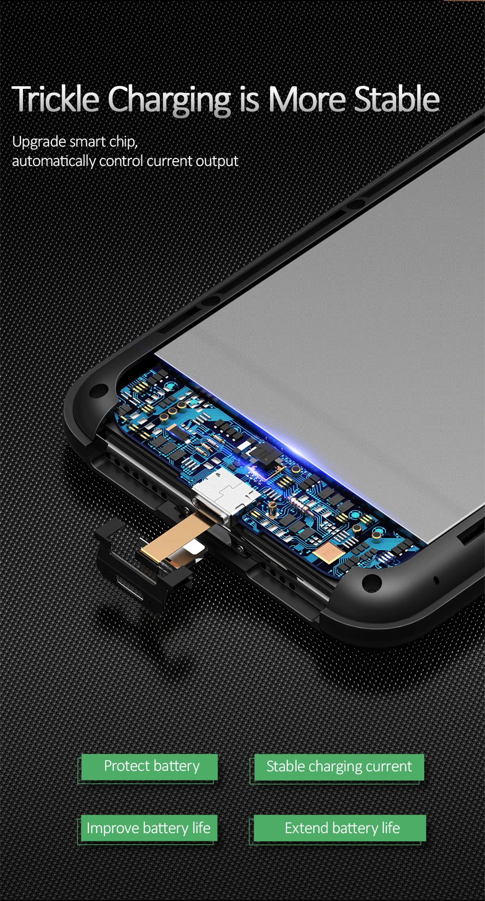 USAMS Батарея Зарядное устройство чехол s для iPhone X XR XS 6 6s 7 8 плюс 3000/4200 мА/ч, Мощность банк чехол тонкий внешний блок резервного Зарядное устройство Чехол