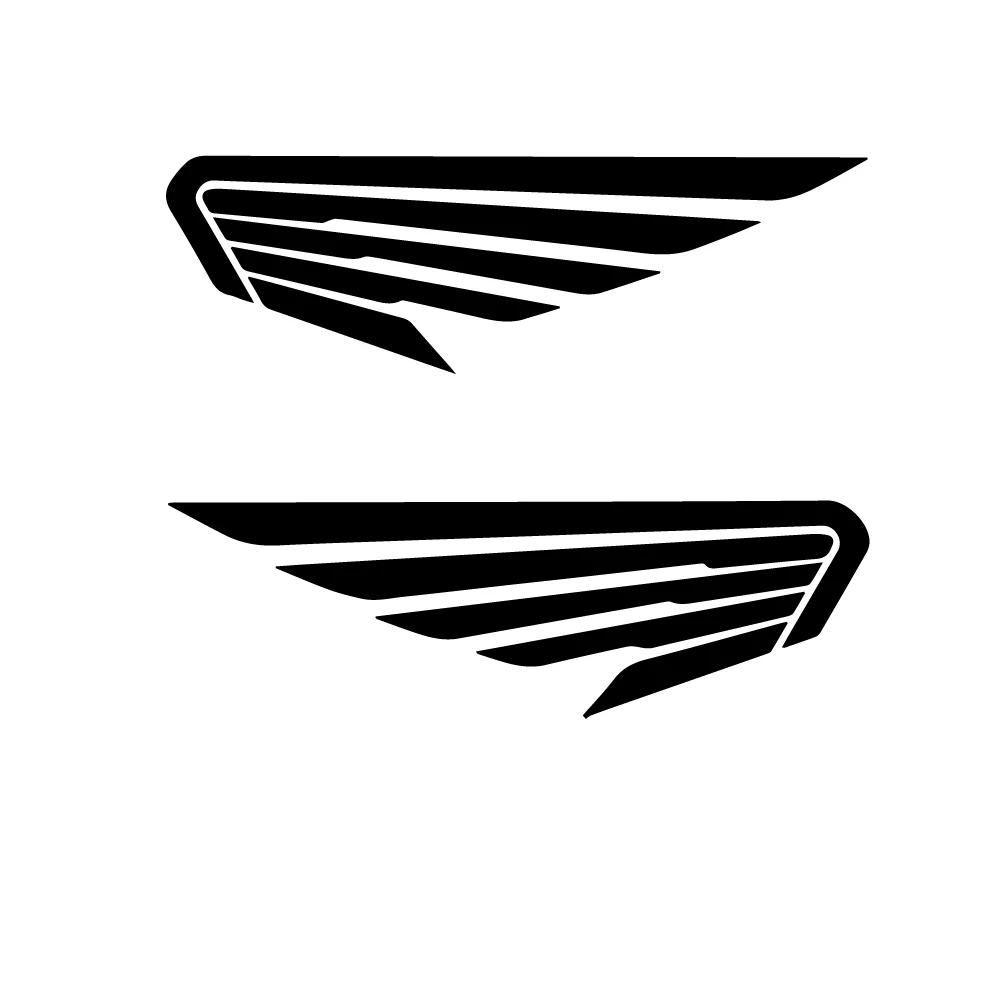 Vinyl Wing Car Sticker Interesting Decals Black/Silver Car-Styling | Автомобили и мотоциклы