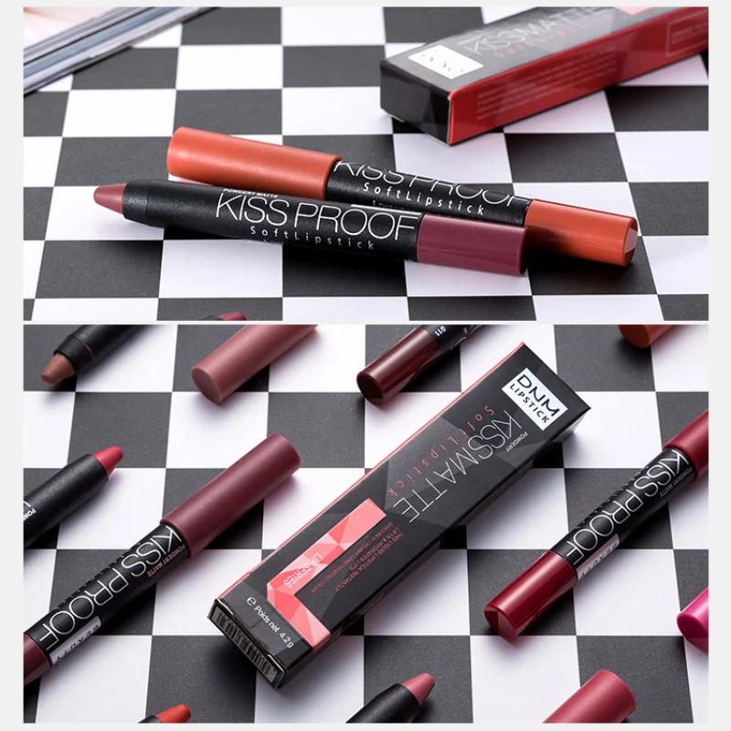 Водостойкая бархатная помада с антипригарным покрытием 19 цветов |