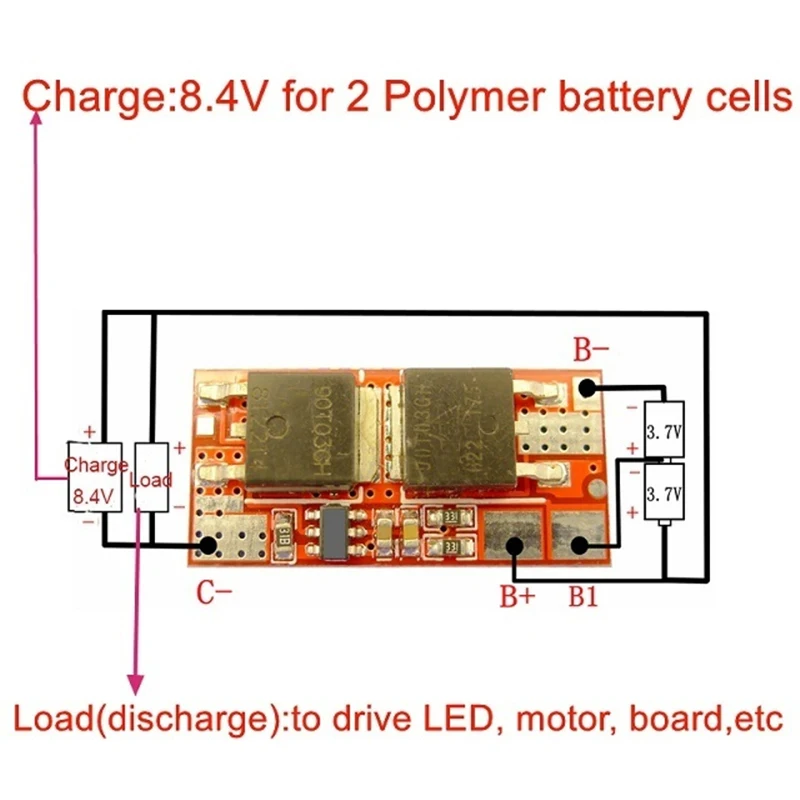 BMS 1S 2S 10A 3S 4S 5S 25A BMS 18650 литий-ионная Lipo литиевая батарея Защитная печатная плата модуль PCB PCM 18650 Lipo аксессуары