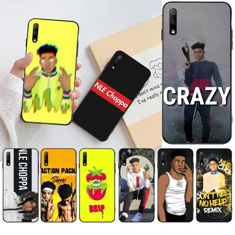 Черный мягкий чехол NLE для телефона с изображением рэпера Huawei Honor 30 20 10 9 8 8x 8c v30 Lite