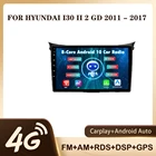 Автомобильный радиоприемник JMANCE для Hyundai i30 II 2 GD 2011 - 2017 с голосовым ИИ мультимедийным видеоплеером навигацией GPS Android No 2din 2 din dvd
