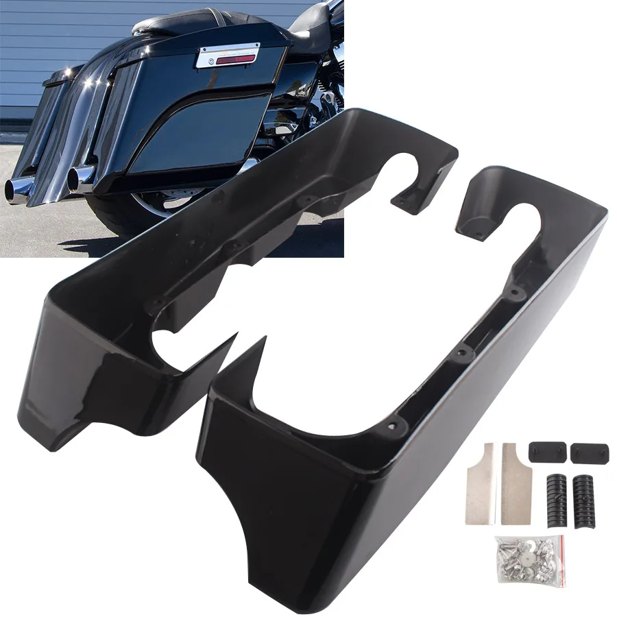 

Удлинитель для мотоцикла, 4-дюймовый тянущийся Чехол для Harley Touring Electra Street Road Glide Road King Ultra Limited