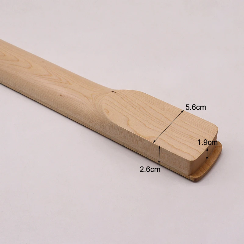 e gitarre hals natürliche farbe kanadischen ahorn 22 bünde gitarre hals für elektrische gitarre bord vervanging free global shipping