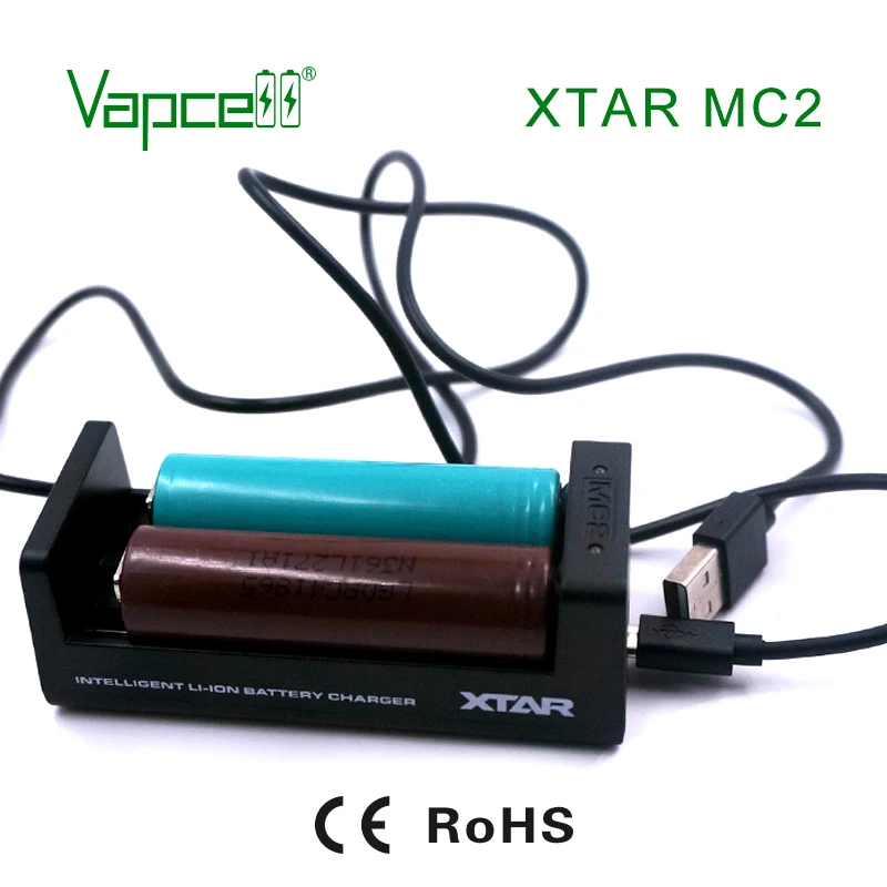 Vapcell заряд батареи XTAR MC2