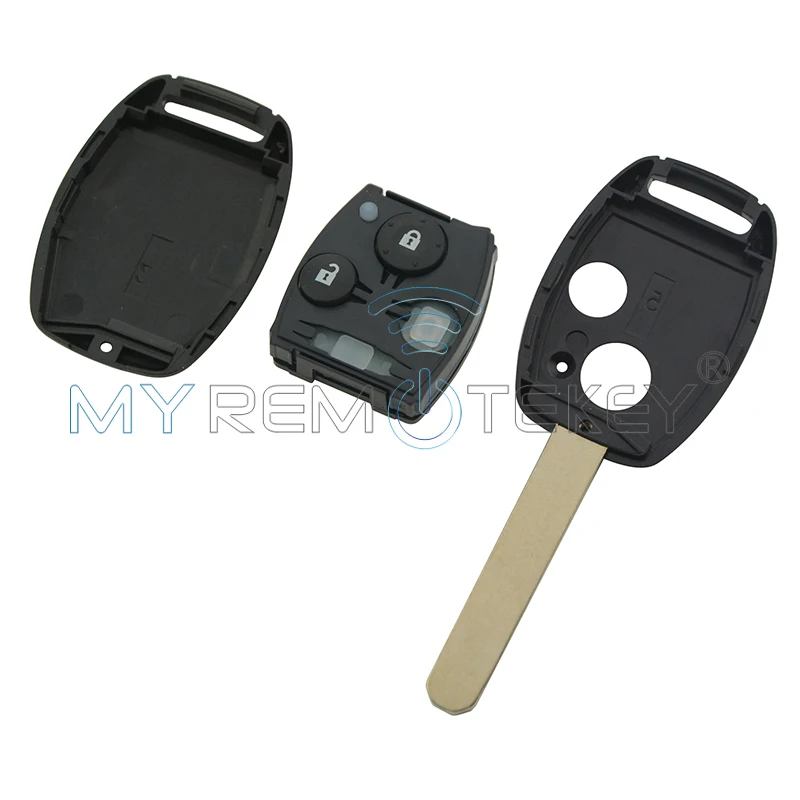 Пульт дистанционного управления Remtekey 2 кнопки Автомобильный ключ для Honda key HON66 434