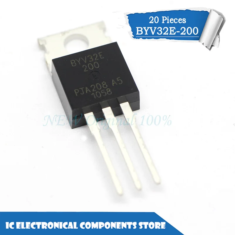 

New original BYV32E-200 BYV32E200 BYV32E TO-220 20pcs/lot