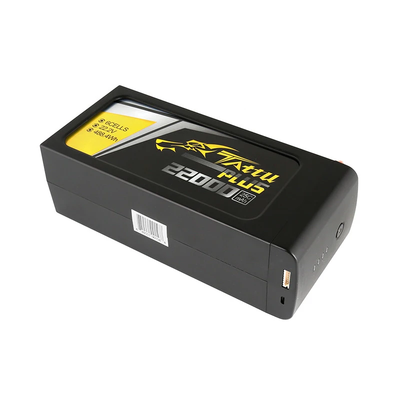 Умный аккумулятор TATTU PLUS 22000 мАч 25C 22 2 в 6S1P FPV Lipo с разъемом AS150 для