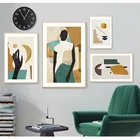 Творческий винтажный настенный художественный постер-галерея и печать внутренних картин для гостиной, домашние украшения