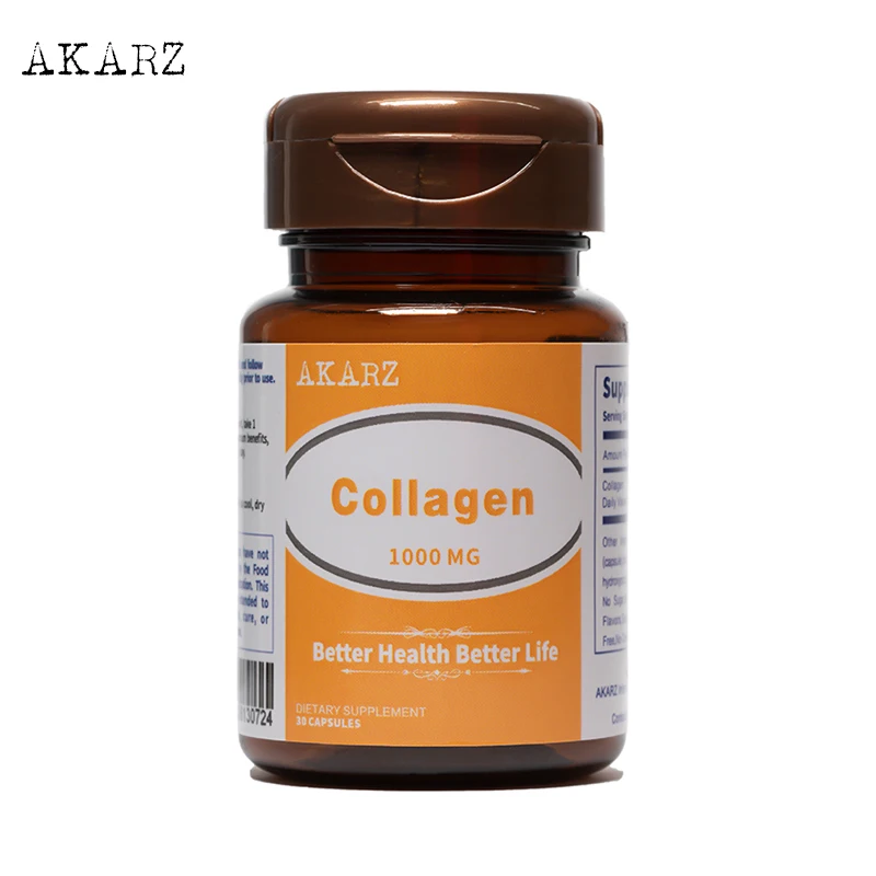 

AKARZ Famous Brand Collagen Potent Antioxidant Supports Immune Health Anti-Aging Acne Treatment 1000MG