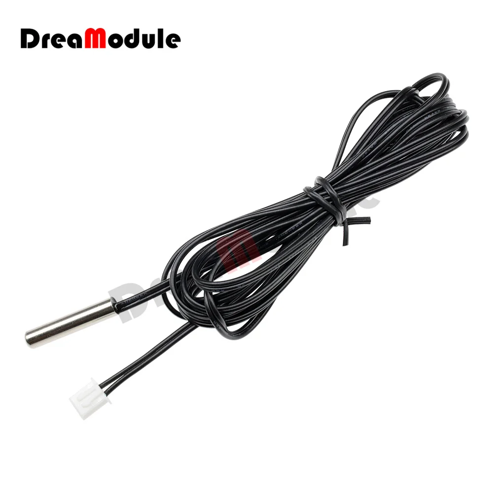 0.5/2/3M Waterproof NTC 10K 1% 3950 100M 200M Thermistor Accuracy Temperature Sensor Wire Cable Probe For Arduino W1209 W1401 |