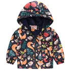 Куртка детская демисезонная с капюшоном, для мальчиков и девочек