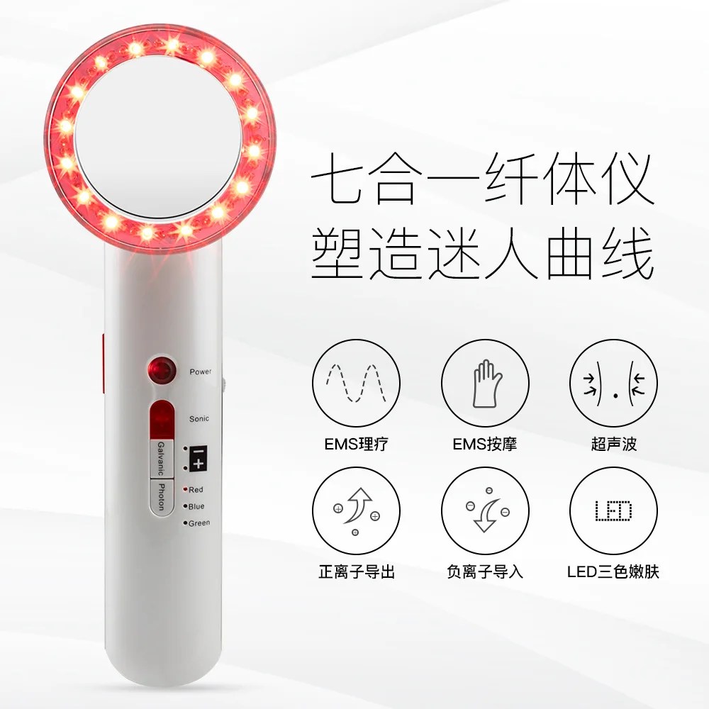 Ультразвуковая кавитация EMS массажер для похудения тела Липо сжигатель жира