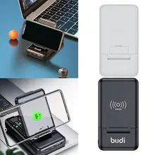 Budi Multi-functional Power Bank Box Micro USB/USB Port iPhone C 10000mAh Bank Charging Cable Power Universal For Xiaomi Mu G4K5