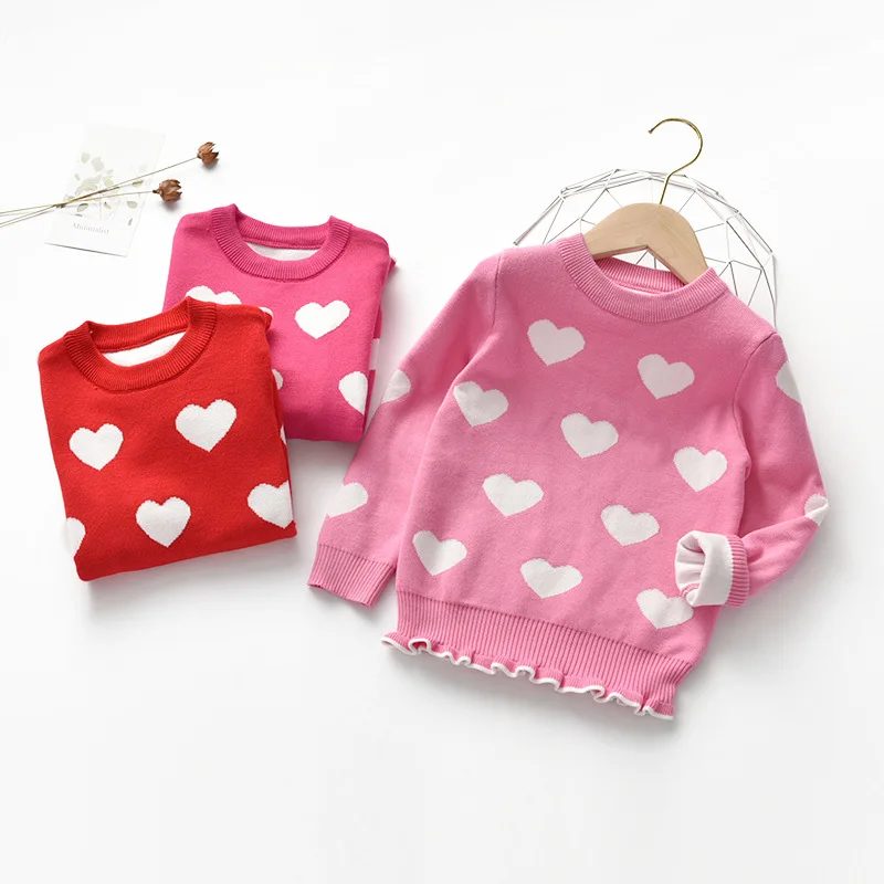 Свитер для девочек с принтом Hello Kitty толстый новогодний свитер